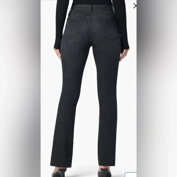 NWT- Joe's Jeans Woman's Black High Rise Curvy Bootcut Jeans size 28 - Picture 2 of 6